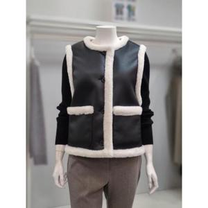 베스띠벨리 세이브존02 퍼 레더 베스트 BJ-VZX8731-0