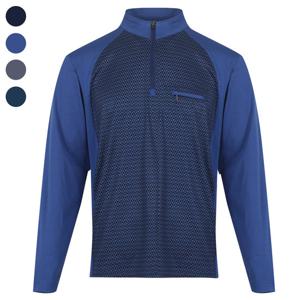 남자 간절기 반집업 티셔츠 DH-L-TS-234-블루