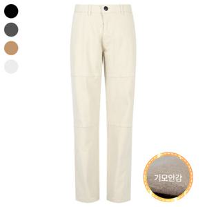 남자 겨울 국내제작 스판 기모 면바지 NE-L-PT-Q029-크림