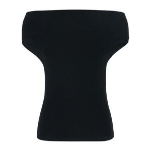 세미꾸띄르 오프숄더 스트레치 슬리브리스 탑 Y6SA17 Y69