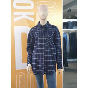 뱅뱅 세이브존02 뱅뱅)가을혼방체크긴팔롱남방 NSJ602