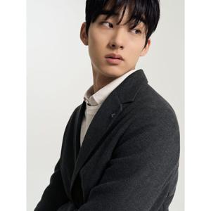 [빈폴멘] 프리미엄 저지 솔리드 재킷 - 그레이 (BC6111C123)