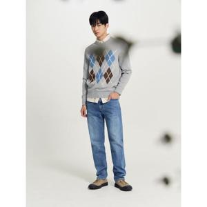 [빈폴멘] [Essential] 스탠다드핏 데님 팬츠 - 블루 (BC6121E71P)