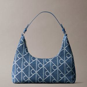 CK진  여성 엠블럼 데님 숄더 백(4F3431G-YBN)