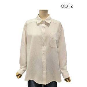 [에이비에프지]솔리드 긴팔 롱 면 남방 APA5HB35G