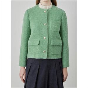 올리비아로렌 HC04 비비드 부클 라운드 자켓 VOCFU5S1311