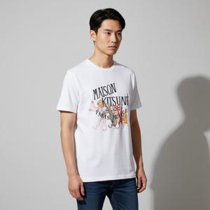 메종키츠네 올림피아 르탕 팔레이스 로얄 반팔 티셔츠 JM00165KJ0008 P100