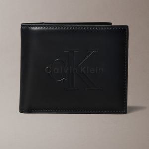 CK진  남성 볼드 로고 빌 폴드 지갑(4D1156G-UB1)