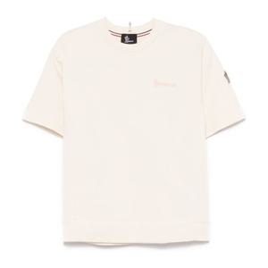 몽클레어 로고 패치 코튼 크루넥 티셔츠 L10988C00010 89AZ9034