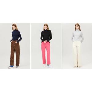 베네통 (BATSG8561) 베이직 터틀넥 티셔츠