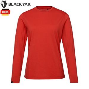 블랙야크 여성 봄 아웃도어 등산 긴팔티셔츠 DNS 푸모리 메리노울 긴팔티 1BYRTSV502I8