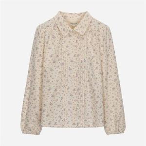 써스데이아일랜드 핀턱 셔츠 카라 블라우스 T258MBL237W 352428