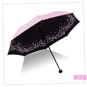파스텔톤 튼튼한우산 자외선 UV 차단 우양산 핑크
