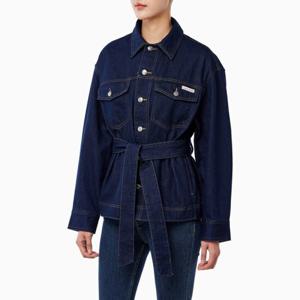 [캘빈클라인 진]여성 신치드 데님 자켓 린스 47F758G