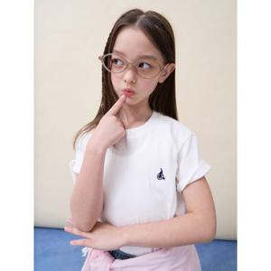 [빈폴키즈] [Essential] 수피마 베이직 반소매 티셔츠  아이보리 (BI6242UE10)