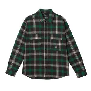 캉골 플란넬 체크 셔츠 7067 다크그린 (KRFCSH70670) 380465