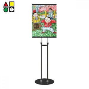 [문구/오피스] 단면삽입식 포스터스탠드 A2 IP 07BK 웰컴보드 메뉴판 안내판 표지판 광고판