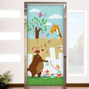 아트박스/꾸밈 ip354-신나는페인트놀이_현관문방문시트지