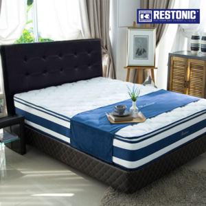 레스토닉 젠 유로탑 투매트리스 퀸침대 R-HS(아이보리)