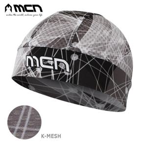 MCN/엠씨엔 K메쉬 스컬캡 그레이 자전거모자 헬멧속모자