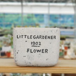 아트박스/진바스 1902 다육이 사각 시멘트화분 소형