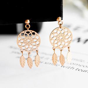 [폭스타일] [스텐레스 스틸] 스위트 드림 캐쳐 귀걸이