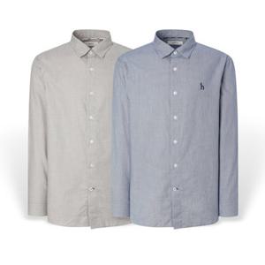 [백화점][헤지스] 남성 마이크로 체크 긴팔셔츠 HZSH5C331