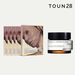 톤28 펩타시카 리프팅 글로우 랩핑 마스크 1박스+크림1개