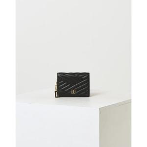 [닥스ACC][선물포장/쇼핑백동봉]블랙 칼라일 엠보 가죽 골드 DD 카드지갑 DCWA2F218BK
