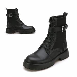 [미소페] 여성 스판 버클장식 앵클부츠 012246708 4cm 1color