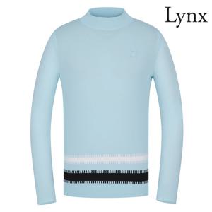 [링스] 남성 냉감 소매 모크넥 스웨터 L11C1SN105_BL