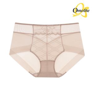 오모떼 프리미엄 수피마 코튼 풀커버 레이스 팬티 1종/샌드베이지