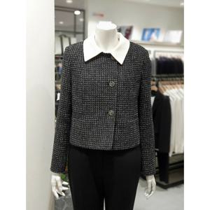 [KL][KL] 카_라 배색 트위드 재킷  KWJKOA0100 (P003031665)