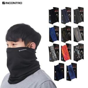 인콘트로 귀걸이 기모 멀티스카프