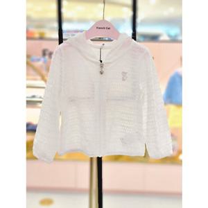 [프렌치캣 9D] 화이트 후드 점퍼 (Q42DKJ060)