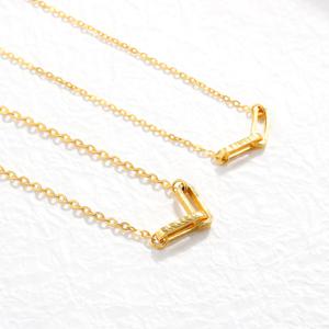 24K 순금 목걸이 더블 클립 체인 7.5g+18K 잠금장식