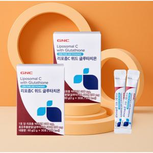 [지앤씨][GNC] 리포좀C 위드 글루타치온 (30포/1개월분)