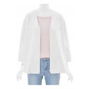 [카이아크만] 노카라 집업 점퍼(KPBJP128W0_WH)