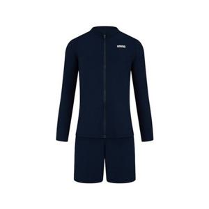 [아레나] (A4BB1BS82_NVY) 남아 인스파이어 주니어 레저 집업 래쉬가드 세트