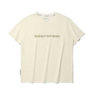 [인터크루]유니)레귤러핏로고반팔티 ITY5TR31GCM_CC