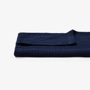 [JAJU/자주] 코튼 와플 홑이불_140x170cm_네이비