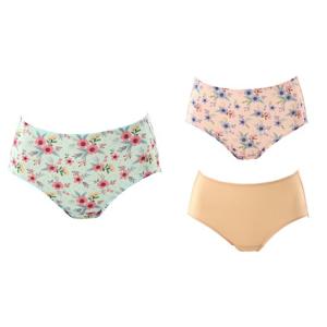 순면 50수 꽃 프린트 부인군팬티 WPT4110