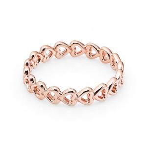 판도라 180177 링크드 러브 로즈 반지