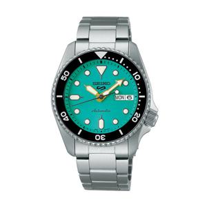 세이코 남성 남자 민트 실버 오토매틱 메탈시계 SRPK33K1