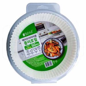 맑은하루 에어프라이용 종이호일 16cm 50매입