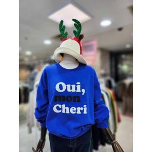 스테파니 세이브존08 양기모 부클 맨투맨 A24TS4407