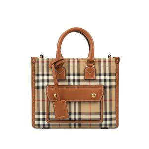[로로모다] 버버리 프레야 체크 여성 미니 토트백 / 8097566