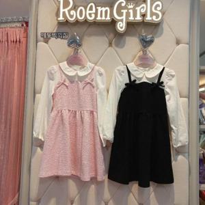 로엠걸즈 DP01 블라우스 뷔스티에 원피스 RGOW2511P