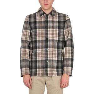 아스페시 플래드 클래식 칼라 윈터 셔츠 재킷 CJ70 V08140081