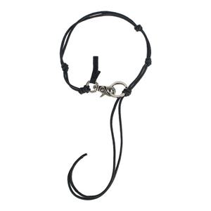 아워레가시 라돈 레더 키체인 목걸이 블랙